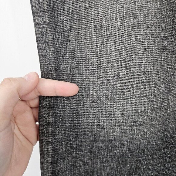 Liverpool Hannah High Rise Crop Flare Jeans Washed Black Women’s Size 4/27 - Picture 12 of 12